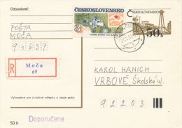 I2922 - Czechoslovakia (1983) 946 37 Moca - Lettres & Documents
