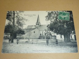 NOYELLES-SUR-MER - L'EGLISE, DES ENFANTS DEVANT  - 80 SOMME (F) - Noyelles-sur-Mer