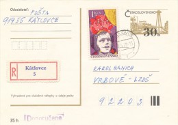 I2924 - Czechoslovakia (1979) 919 55 Katlovce - Brieven En Documenten