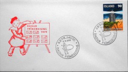 Iceland 1976 Special Cancel Cover MiNr.537 Leuchttûrm/ Lighthouse   ( Lot 3003 ) - Lettres & Documents