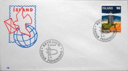 Iceland 1979 Special Cancel Cover MiNr.537 Leuchttûrm/ Lighthouse   ( Lot 3002 ) - Briefe U. Dokumente