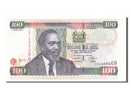 Billet, Kenya, 100 Shillings, 2006, 2006-04-01, NEUF - Kenia