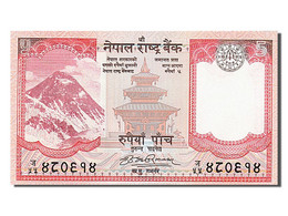 Billet, Népal, 5 Rupees, 2002, NEUF - Nepal