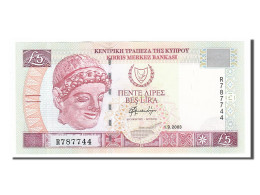 Billet, Chypre, 5 Pounds, 2003, 2003-09-01, NEUF - Cyprus