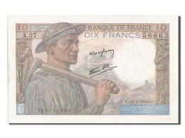 Billet, France, 10 Francs, 10 F 1941-1949 ''Mineur'', 1943, 1943-01-14, SUP - 10 F 1941-1949 ''Mineur''