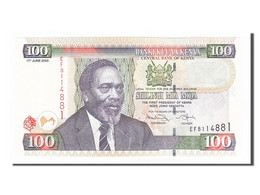 Billet, Kenya, 100 Shillings, 2009, 2009-06-17, NEUF - Kenia