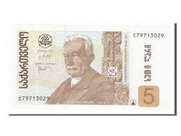 Billet, Géorgie, 5 Lari, 2011, NEUF - Georgia