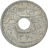 Monnaie, Tunisie, Ahmad Pasha Bey, 10 Centimes, 1941, Paris, SPL, Zinc, KM:267 - Tunisie