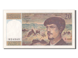 Billet, France, 20 Francs, 20 F 1980-1997 ''Debussy'', 1980, SPL, Fayette:66.1 - 20 F 1980-1997 ''Debussy''