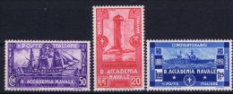Italy: 1931 Mi 369-71 ,  Sa 300-302 Not Used (*) And MH/* - Ungebraucht