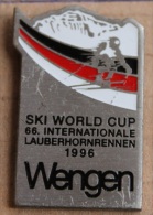 SKI WORLD CUP - 66 INTERNATIONALE LAUBERHORNRENNEN 1996 WENGEN SCHWEIZ - COUPE DU MONDE DE SKI - SUISSE - SCHWEIZ - (9) - Invierno