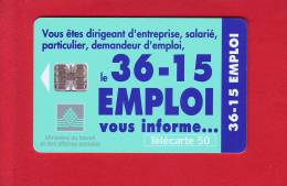 492 - Telecarte Publique 36 15 Emploi (F710) - 1996