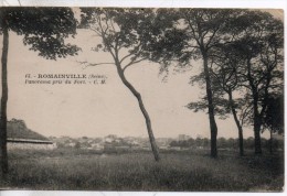 93. Romainville. Vue Générale. Coins émoussés - Romainville