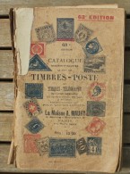 Catalogue A.Maury Timbres-poste Du Monde Entier 63 ème édition 1925 - Auktionskataloge