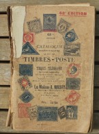 Catalogue A.Maury Timbres-poste Du Monde Entier 63 ème édition 1925 - Catalogues De Maisons De Vente