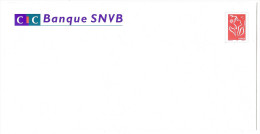 LACPAP- LUQUET  CIC BANQUE SNVB SANS FENETRE TSC ACEP N° EN PR 49B1 NEUF - Prêts-à-poster:Stamped On Demand & Semi-official Overprinting (1995-...)