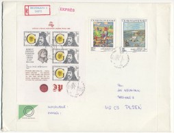 I2798 - Czechoslovakia (1989) Bratislava 1: Public Against Violence (ocassional Postmark - 1989!) / 312 00 Plzen 12 - Lettres & Documents