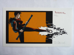 Ex Libris - DAVID D - LIPSTICK T1 - NS - DURANDO Sérigraphie "coup Pied" - Illustrators D - F