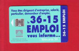 496 - Telecarte Publique 36 15 Emploi (F710) - 1996