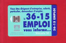 498 - Telecarte Publique 36 15 Emploi (F710) - 1996