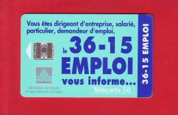 501 - Telecarte Publique 36 15 Emploi (F710) - 1996