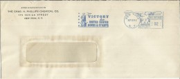 UNITED STATES STATI UNITI USA NEW YORK 25 SEP 1942 THE CHAS H. PHILLIPS CHEMICAL CO. COVER - Other & Unclassified