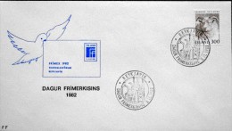 Iceland 1982  MiNr.580  Special Cancel Cover  Lot 3091 ) - Briefe U. Dokumente