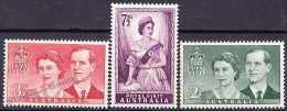 Australia 1954 Yvert 207-09, Royal Visit - MNH - Mint Stamps