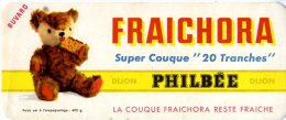 BUVARD  -  FRAICHORA -  PHILBEE  -  DIJON   -  DIM / 20 X 8 CM - Pan De Especias