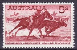 Australia 1961 Yvert 274a, Definitive Set Color Variation, Cattle Industry, Horse - MNH - Ongebruikt