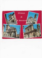 C-3643 - CARTOLINA CHIESE DI S.SEVERO - VARIE VEDUTE - San Severo