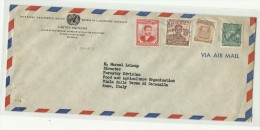 1954, Lettre Des Philippines , Affr. Avec Timbre Boy Scouts Silver Jubilee - Cartas & Documentos