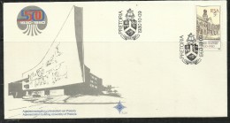 SUD SOUTH AFRICA RSA AFRIQUE 1980 PRETORIA UNIVERSITY BUILDING EDIFICIO UNIVERSITA´ FDC FIRST DAY COVER - FDC