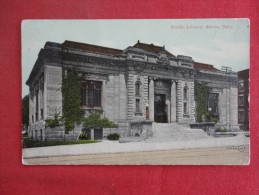 - Ohio > Akron    Library  1911 Cancel  Ref 1302 - Akron