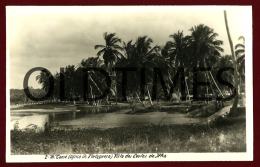 SAO TOME E PRINCIPE - AFRICA OCIDENTAL PORTUGUESA - VISTA DAS COSTAS DA ILHA - 1950 REAL PHOTO PC - Sao Tome And Principe