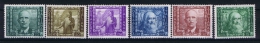 Italy: Airmail 1938 Mi 614-619 Sa A111-116, MNH/** - Correo Aéreo