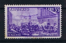 Italy: Expresso  1948 Mi 760 Sa32 MNH/**, Has A Brown Spot On Gum - Posta Espressa/pneumatica