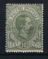 Italy:  Pacchi Postali 1884  Mi Nr 1 Sa 1 MH/* - Colis-postaux