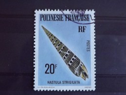 Polynésie N°142 Oblitéré Coquillage - Used Stamps