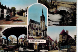 CPSM DONNEMARIE EN MONTOIS (77): Multivues - Donnemarie Dontilly