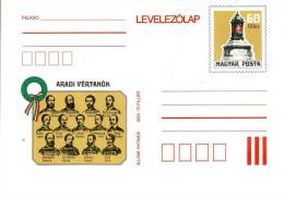 HUNGARY - 1979.Postal Stationery - Martyrs Of ARAD/Revolution 1848/49  MNH!!!Cat.No.282. - Postal Stationery