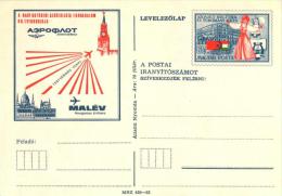 HUNGARY - 1977.Postal Stationery  -  60th Anniv.of Russian Revolution / Aeroflot  MNH!!!  Cat.No.247. - Ganzsachen