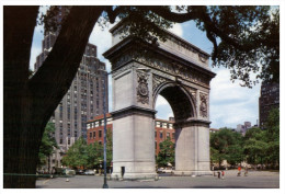 (DD 401) USA - New York Washington Marble Arch - Piazze