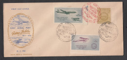 INDIA, 1961, FDC, 50th Annv., Of First Official Airmai(Aerial) Flight, Airplane, Henri Pecquet, Calcutta  Cancellation - Covers & Documents