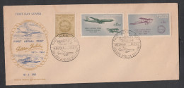 INDIA, 1961, FDC, 50th Annv. First Official(Aerial) Airmail Flight, Airplane, Henri Pecquet,  Madras Cancellation - Covers & Documents