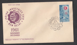 INDIA, 1961,   FDC,  Indian Industries Fair New Delhi,  Bombay   Cancellation - Covers & Documents