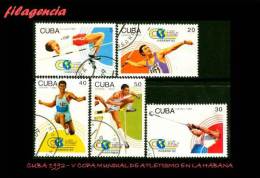 USADOS. CUBA. 1992-18 V COPA MUNDIAL DE ATLETISMO EN LA HABANA - Usados