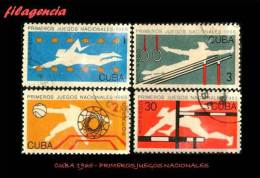 USADOS. CUBA. 1965-14 PRIMEROS JUEGOS DEPORTIVOS NACIONALES - Gebraucht