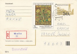 I2931 - Czechoslovakia (1983) 941 45 Mana - Lettres & Documents