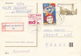 I2935 - Czechoslovakia (1979) 900 87 Jablonec Pri Bratislave - Briefe U. Dokumente